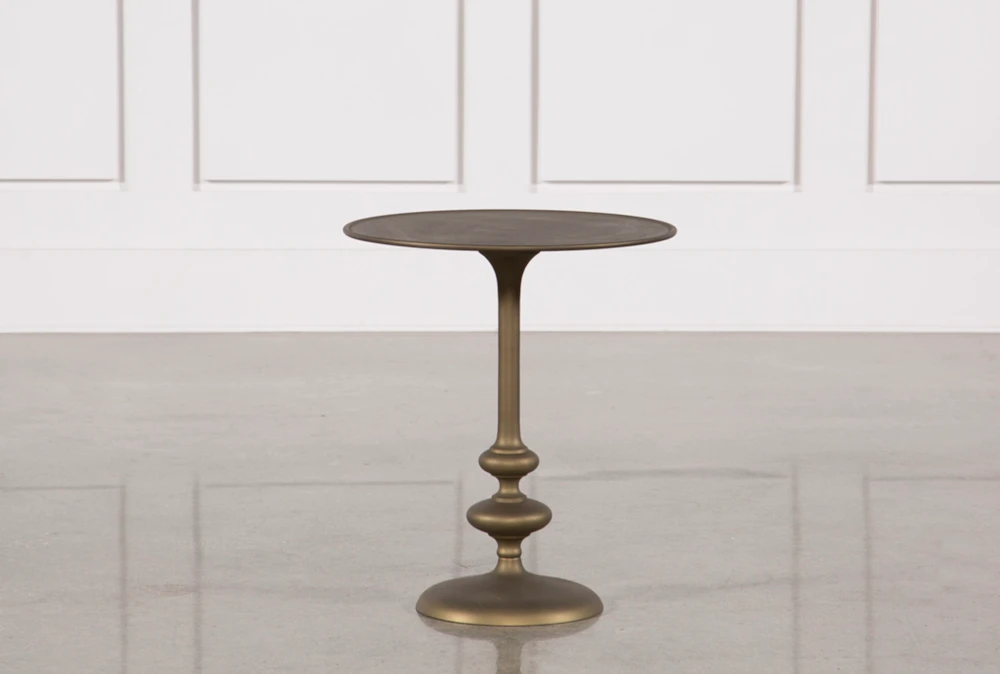 Lily Pedestal Accent Table