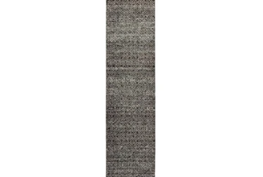 2'3"x8' Rug-Maralina Pattern Charcoal