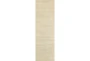 2'5"x8' Rug-Karina Natural Wool Stripe - Signature