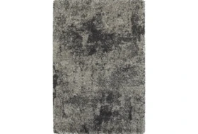 6'6"x9'5" Rug-Beverly Shag Graphite Faded