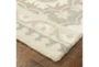 3'5"x5'5" Rug-Tinley Stylized Floral Grey - Detail