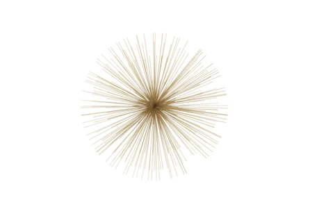 32 Inch Metal Gold Wire Wall Decor - Main
