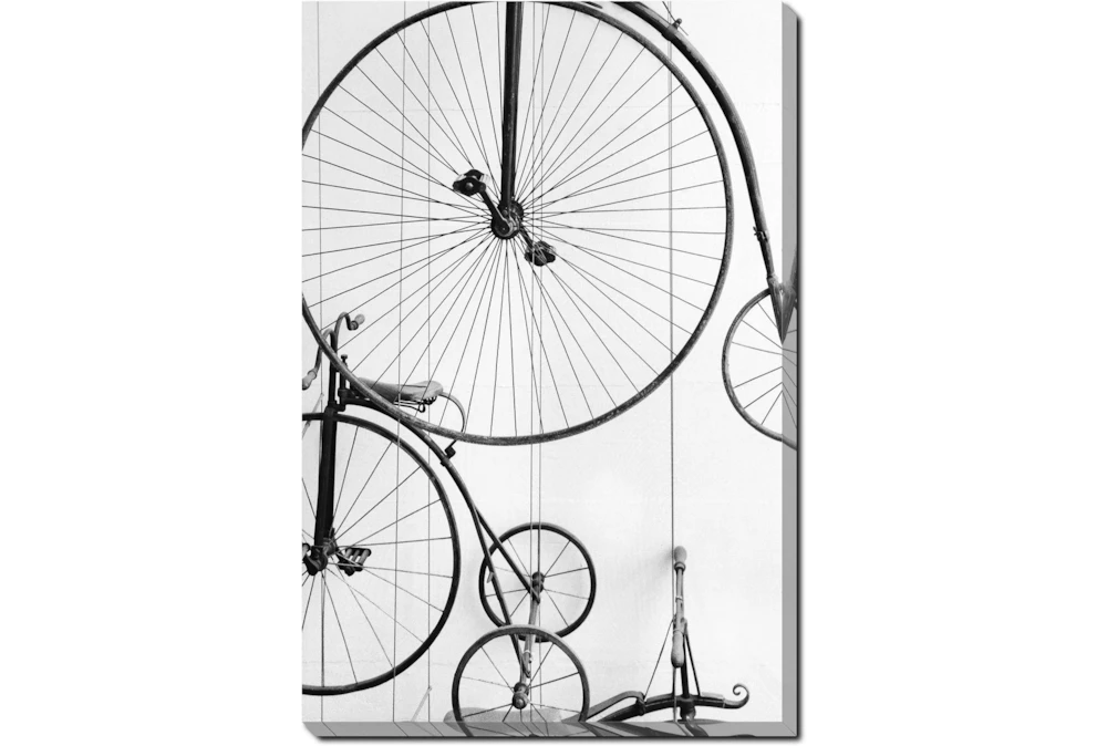 Picture-24X36 Vintage Bicycles Gallery Wrap