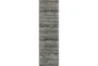 2'3"x7'5" Rug-Beverly Shag Stripe Grey - Signature