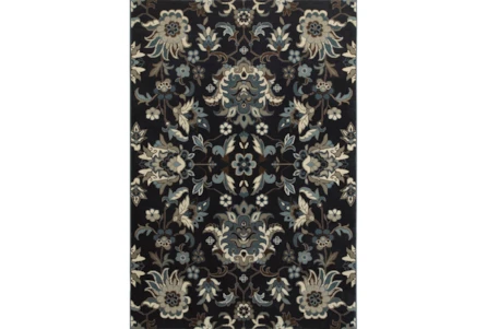 3'8"x5'4" Rug-Acanthus Traditional Navy