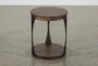 Blanton Round End Table With Storage - Signature