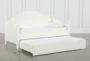 Madison White Twin Wood Daybed With Trundle - Side