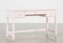 Madison Pink 54" Desk With USB - Signature