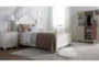 Madison White Twin Poster Bed With 2 Side Storage - Room