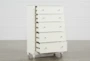 Madison White Chest Of Drawers - Side