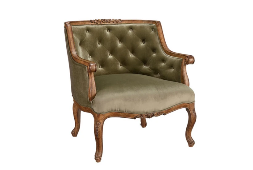 Magnolia Home Bloom Moss Accent Chair By Joanna Gaines - 360