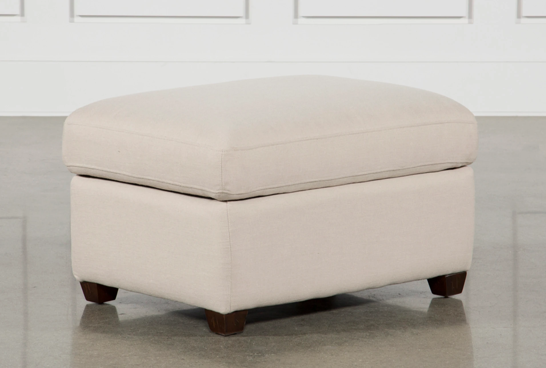 This Emerson Velvet Ottoman is the perfect decor  addition 