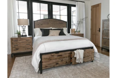 Foundry Queen Panel Bed With Storage