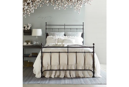 Magnolia Home Monte Cane Queen Panel Bed By Joanna Gaines