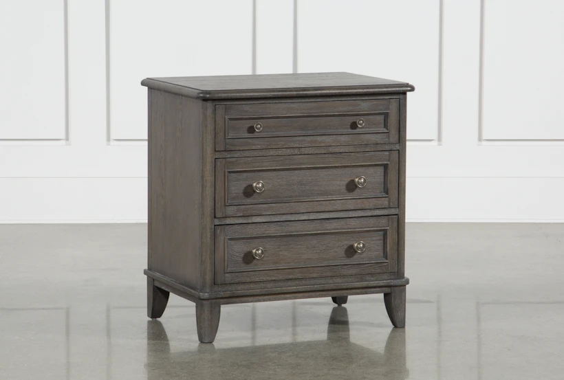 Candice II 3-Drawer 29" Nightstand With USB and Power Outlets - 360