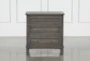 Candice II 3-Drawer 29" Nightstand With USB and Power Outlets - Left