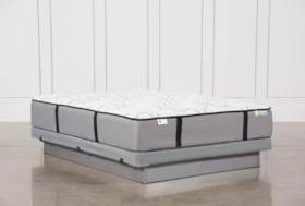 Revive Gel Springs Firm Queen Mattress W/Low Profile Foundation