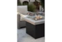 Concrete & Glass Outdoor Fire Pit - Room