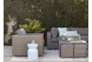 Koro Outdoor Coffee Table With 2 Ottomans - Room