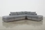 Koro Outdoor 6 Piece 130" Sectional With 2 Ottomans  - Signature