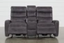 Malia Power Reclining 70" Console Loveseat With Usb - Right