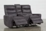 Malia Power Reclining 70" Console Loveseat With Usb - Right