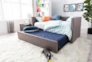 Emmerson Upholstered Twin Daybed With Trundle - Room