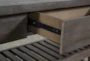 Jaxon 60" Grey Entryway Console Table   - Storage