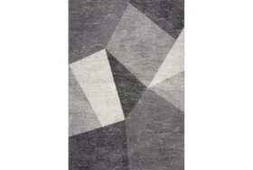 7'8"x10'5" Rug-Charcoal  Facets
