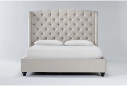 Beds Bed Frames, Tall King Tufted Bed