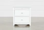 Taylor White 26" Nightstand - Front