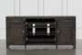 Valencia 70 Inch TV Stand With Glass Doors - Front