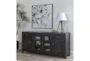 Valencia 70 Inch TV Stand With Glass Doors - Room