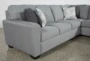 Mcdade Ash 2 Piece 114" Sectional With Right Arm Facing Corner Chaise - Side