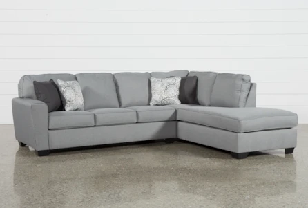 Mcdade Ash 2 Piece 114" Sectional With Right Arm Facing Corner Chaise