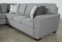 Mcdade Ash 2 Piece 114" Sectional with Left Arm Facing Corner Chaise - Side
