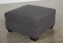 Mcdade Graphite Left Arm Facing Sectional With Oversized Accent Ottoman - Top