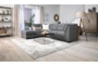 Arrowmask Charcoal 2 Piece 116" Sectional with Left Arm Facing Corner Chaise - Room