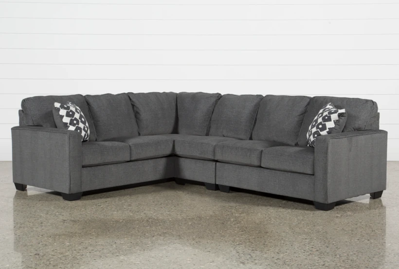 Turdur 3 Piece 116" Sectional with Right Arm Facing Loveseat - 360