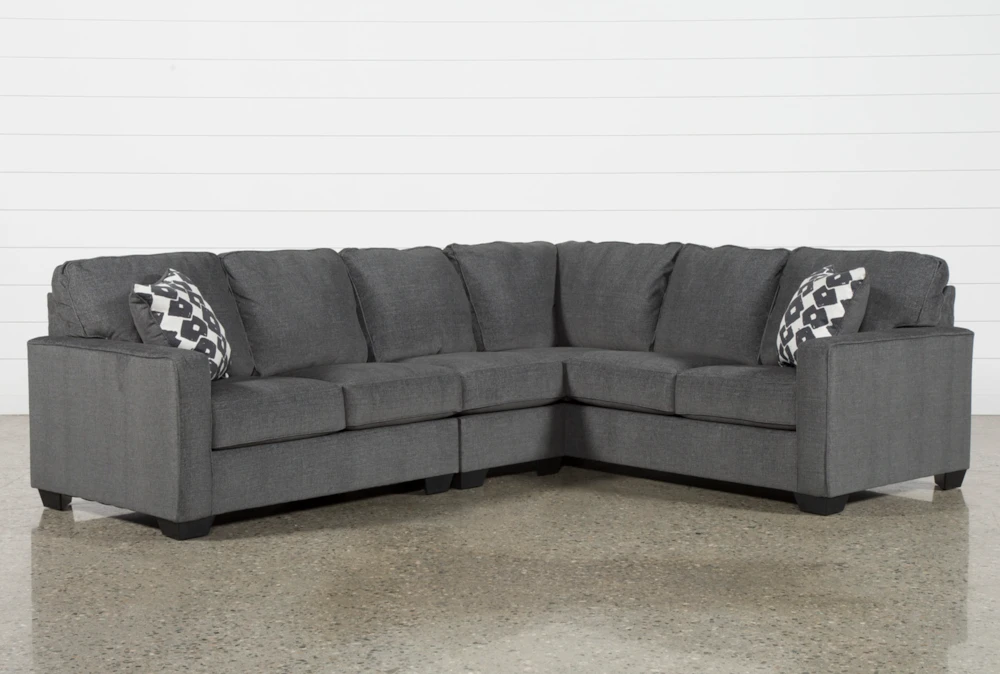 Turdur 3 Piece 116" Sectional With Left Arm Facing Loveseat