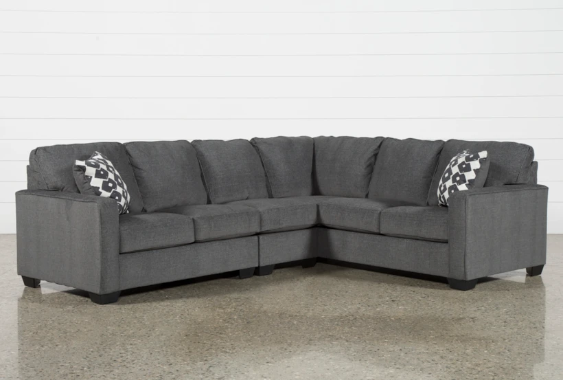 Turdur 3 Piece 116" Sectional with Left Arm Facing Loveseat - 360