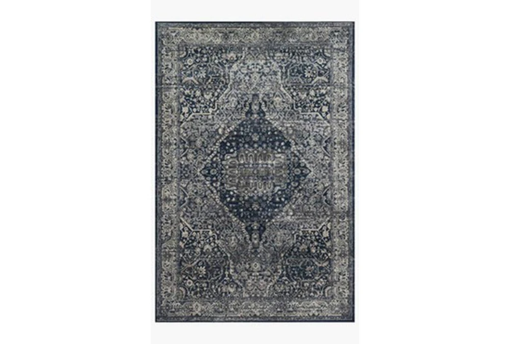 7'8"x10'8" Rug-Magnolia Home Everly Grey/Midnight By Joanna Gaines