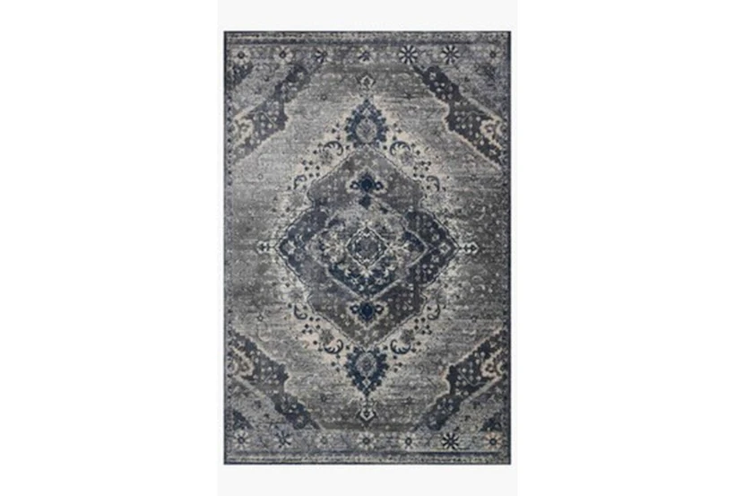 5'3"x7'7" Rug-Magnolia Home Everly Silver/Grey By Joanna Gaines - 360