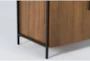 Hollis 84" Wide Cabinet Pier With 2 Doors + 1 Drawer - Base