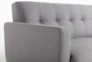 Allie Dark Grey 82" Sofa - Detail