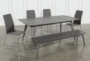 Tribeca 6 Piece Dining Set With Oliver Chairs - Top