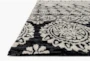 7'8"x9'8" Rug-Magnolia Home Lotus Black/Silver By Joanna Gaines - Detail