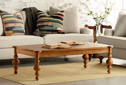 Magnolia Home Jo S Farmhouse Coffee Table By Joanna Gaines Living Spaces
