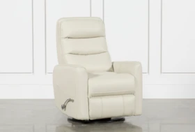 Hercules Oyster Swivel Glider Recliner With Articulating Headrest