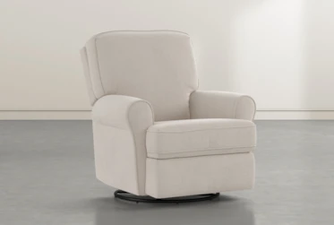 Abbey Taupe Swivel Glider Recliner